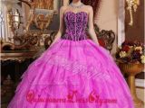 Fifteen Birthday Dresses Quinceanera Dresses Pink and Black