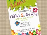 Fifth Birthday Party Invitation Wording 5th Birthday Party Invitation Wording Cimvitation