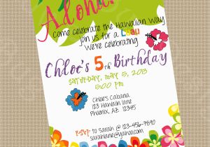 Fifth Birthday Party Invitation Wording 5th Birthday Party Invitation Wording Cimvitation