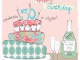 Fiftieth Birthday Cards 50th Birthday Cards for Her Uk
