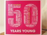 Fiftieth Birthday Cards Personalised 50th Birthday Card by Mrs L Cards