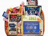 Fiftieth Birthday Gifts for Him 50th Birthday Gift Basket for 1967