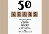 Fifty Birthday Cards 50th Birthday Card Milestone Birthday Card by Daizybluedesigns