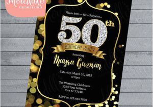 Fifty Birthday Party Invitations Sample Invitation Template Download Premium and Free
