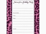 Fillable Birthday Invitations Free 10 Birthday Party Invitations Fill Ins Bpfi 034