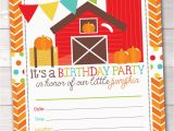 Fillable Birthday Invitations Free Pumpkin Party Printable Birthday Party Invitations Fill In the