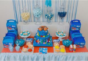 Finding Nemo Birthday Decorations Party Supplies Kara 39 S Party Ideas Finding Nemo themed Birthday Party Via