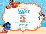 Finding Nemo Birthday Invitation Template Finding Nemo Birthday Party Invitations Home Party Ideas