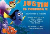 Finding Nemo Birthday Invitation Template Free Printable Finding Dory Invitations Ideas Free