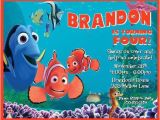 Finding Nemo Birthday Party Invitations Finding Nemo Personalized Birthday thenotecardlady