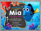 Finding Nemo Photo Birthday Invitations Finding Dory Invitation Finding Nemo Invite Disney Pixar