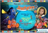 Finding Nemo Photo Birthday Invitations Finding Nemo Birthday Invitation Custom Digital File