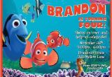Finding Nemo Photo Birthday Invitations Finding Nemo Personalized Birthday thenotecardlady