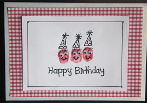 Fingerprint Birthday Cards Fingerprint Birthday Cards Getcreativewithkids