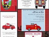 Fire Truck 1st Birthday Invitations It 39 S A Fire Truck Party the Scrap Shoppe