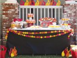 Fire Truck Birthday Decorations Party Frosting Fireman Firetruck Birthday Party Ideas