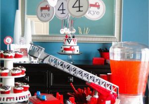 Fire Truck Birthday Decorations the Journey Of Parenthood Firetruck Party Decorations