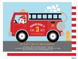 Fire Truck Birthday Invitations Free Fire Truck Invitation Fire Truck Birthday Party Invitations