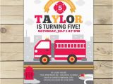 Fire Truck Birthday Invitations Free Firetruck Birthday Invitation Fire Truck Invitation