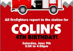 Fire Truck Birthday Invitations Free Firetruck themed Birthday Party with Free Printables How