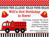Fire Truck Birthday Invitations Free Free Printable Fire Truck Birthday Invitations