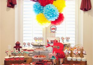 Fire Truck Birthday Party Decorations A Vintage Firetruck Birthday Party anders Ruff Custom