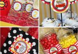 Fire Truck Birthday Party Decorations Firetruck Birthday Decorations Firetruck by Amandaspartiestogo