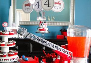 Fire Truck Birthday Party Decorations the Journey Of Parenthood Firetruck Party Decorations