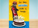 Firefighter Birthday Cards Birthday Card Weasel Fireman Garlanna Greeting Cards