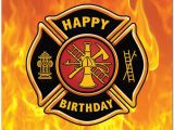 Firefighter Birthday Cards Firefighter Happy B Day Firefighters Birthday Cards