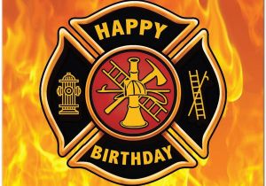 Firefighter Birthday Cards Firefighter Happy B Day Firefighters Birthday Cards