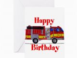 Firefighter Birthday Cards Happy Birthday Firefighter Card Greeting Cards by Admin