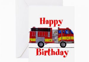 Firefighter Birthday Cards Happy Birthday Firefighter Card Greeting Cards by Admin