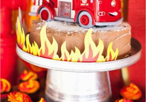 Firefighter Birthday Decorations Kara 39 S Party Ideas Fireman Birthday Party Kara 39 S Party Ideas