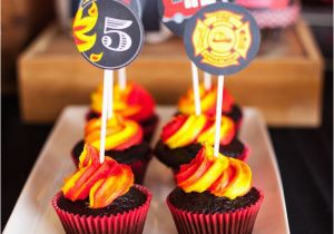 Firefighter Birthday Decorations Kara 39 S Party Ideas Fireman Birthday Party Kara 39 S Party Ideas