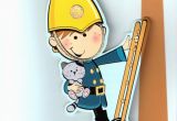 Fireman Birthday Cards Boys 3d Fireman Birthday Card Childrens Kids Quality