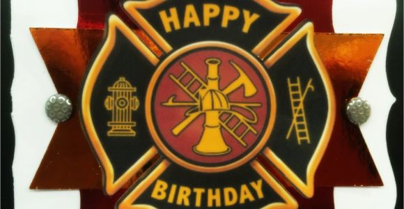 Fireman Birthday Cards Firefighter Birthday Card Ken 39 S Kreations