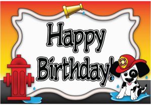 Fireman Birthday Cards Firefighter Birthday Quotes Quotesgram