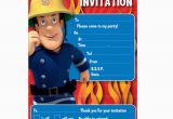 Fireman Sam Birthday Invitations Fireman Sam Party Invitations Fireman Sam From All You