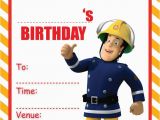 Fireman Sam Birthday Invitations Fireman Sam Party Invitations Kids Childrens Invites