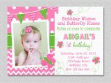 First Birthday butterfly Invitations butterfly Birthday Invitation butterfly Invitation Girl