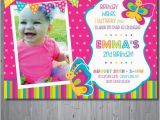 First Birthday butterfly Invitations butterfly Birthday Invitation First Birthday by