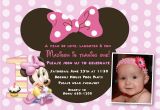 First Birthday Ecard Invitation Free Unique Ideas for Minnie Mouse 1st Birthday Invitations