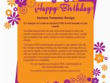 First Birthday Invitation Email Happy Birthday Email Template First Birthday Invitations