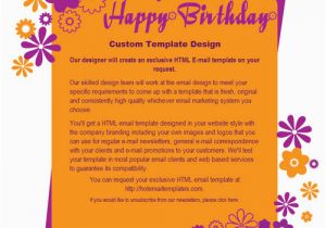 First Birthday Invitation Email Happy Birthday Email Template First Birthday Invitations