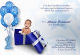 First Birthday Invitation Wordings for Baby Boy Baby Boy First Birthday Invitations Free Invitation