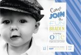 First Birthday Invitations Boy Wording Boy 1st Birthday Invitations Cimvitation