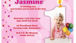 First Birthday Invite Ideas 1st Birthday Invitations Girl Free Template Baby Girl 39 S