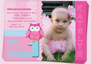 First Birthday Invite Ideas Owl 1st Birthday Invitations Ideas Bagvania Free