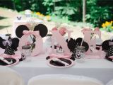 First Birthday Minnie Mouse Decorations Light Pink Minnie Mouse First Birthday Party